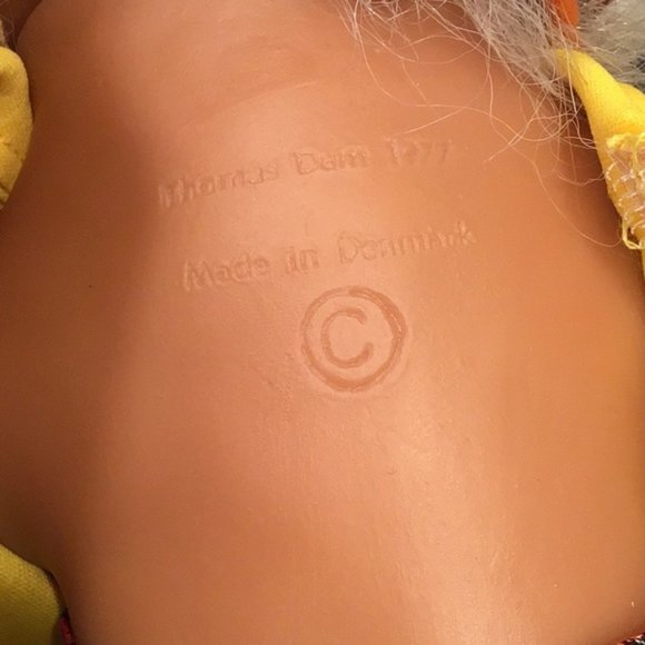 Dam Norfin Troll Doll set lot Vintage 1977 - Picture 6 of 9